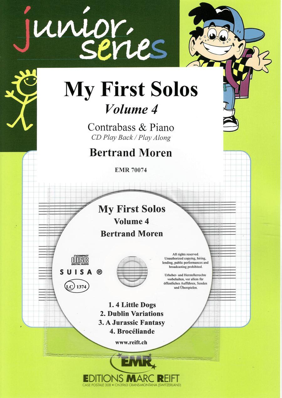 My First Solos Volume 4 My First Solos Volume 4 Double Bass scores gallery preview page 1