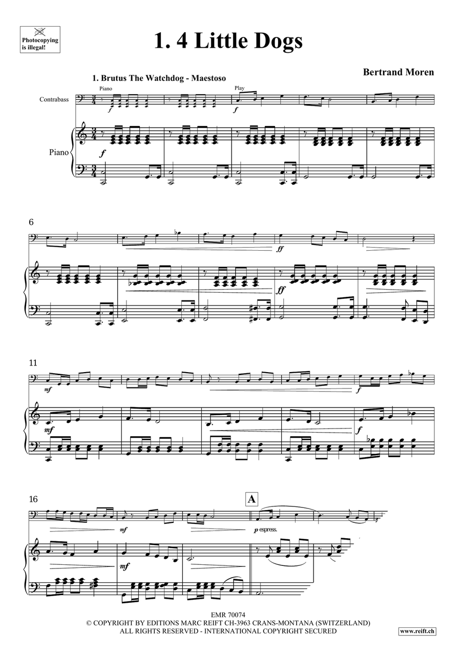 My First Solos Volume 4 My First Solos Volume 4 Double Bass scores gallery preview page 5