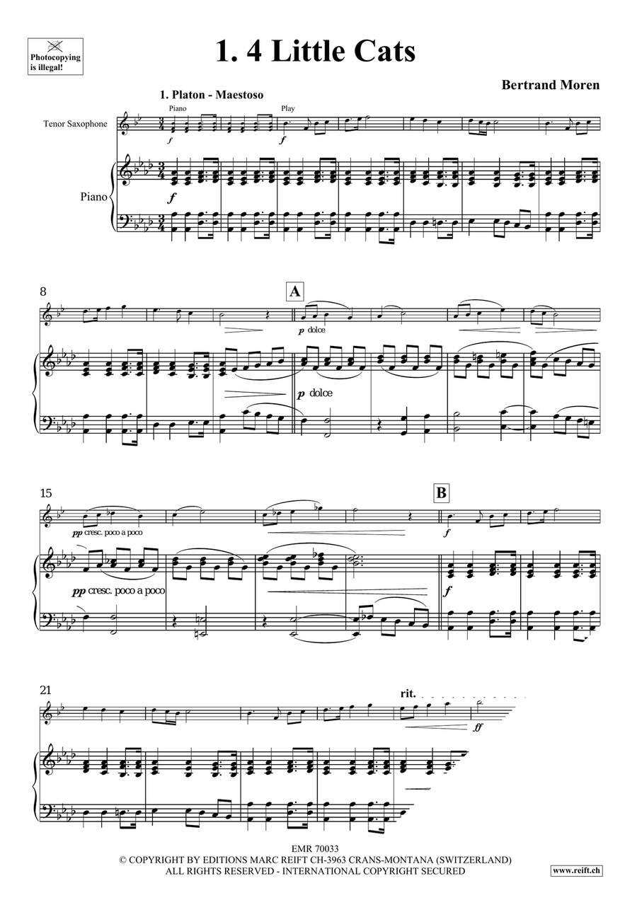 My First Solos Volume 3 My First Solos Volume 3 Tenor Saxophone scores gallery preview page 5