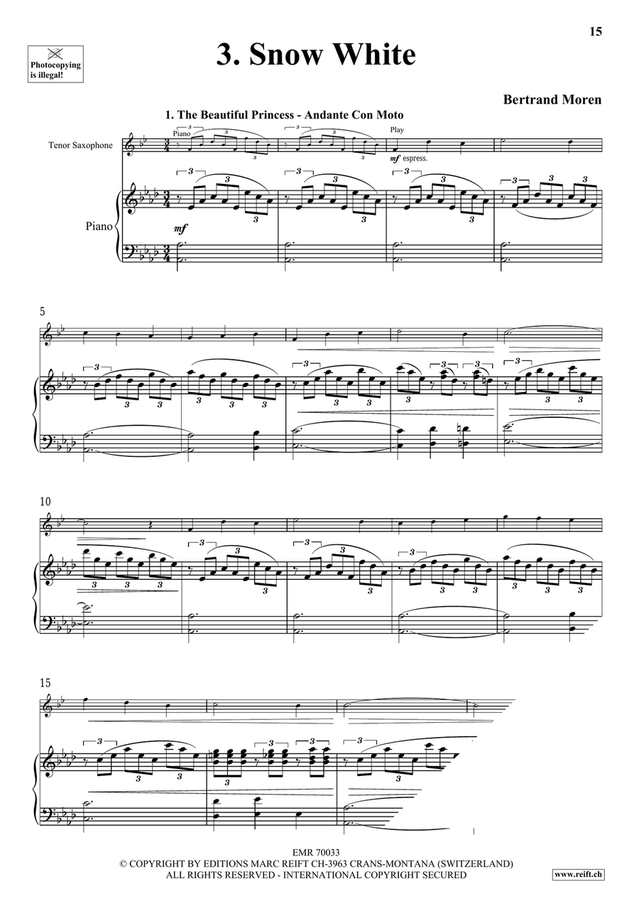 My First Solos Volume 3 My First Solos Volume 3 Tenor Saxophone scores gallery preview page 7