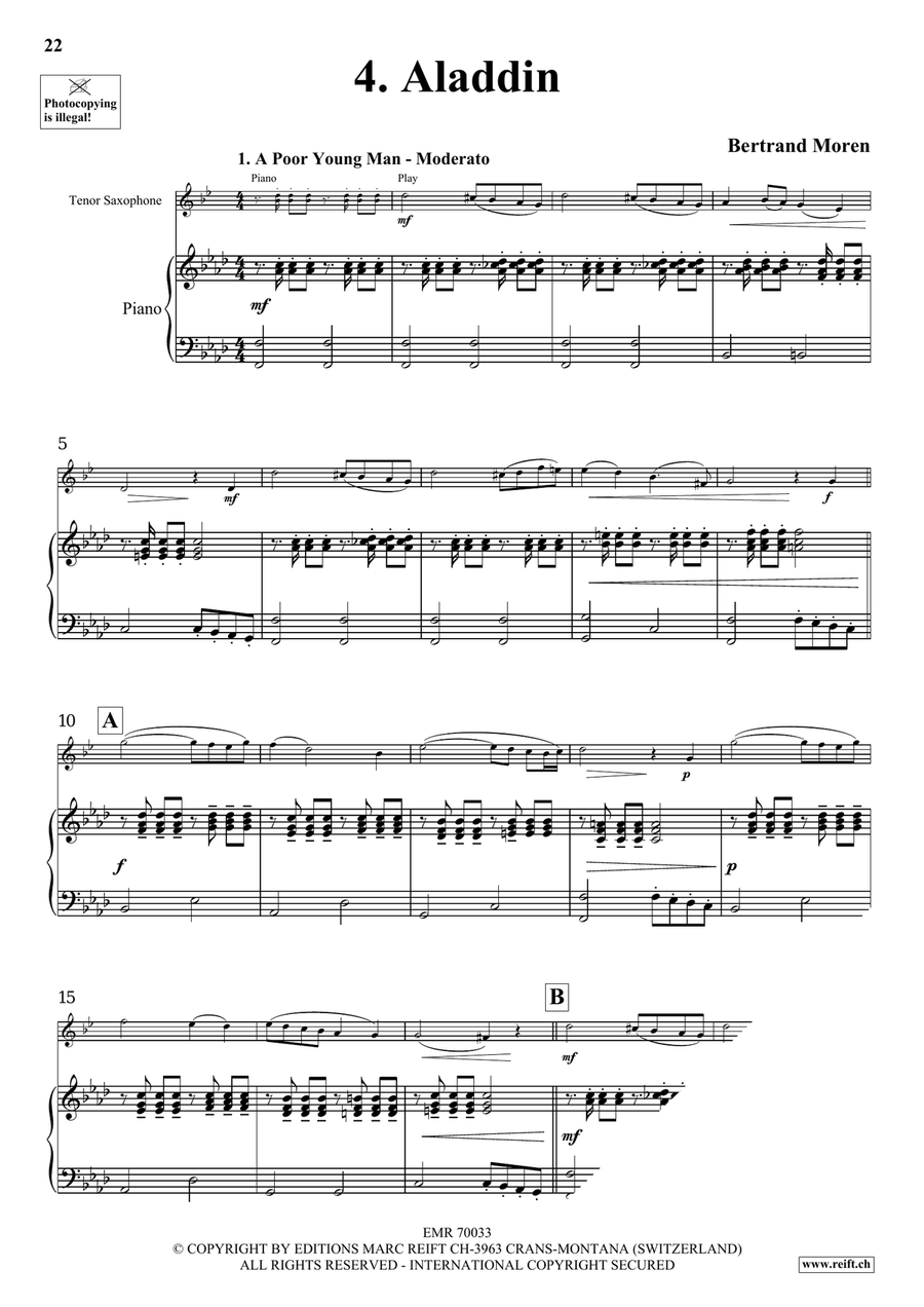 My First Solos Volume 3 My First Solos Volume 3 Tenor Saxophone scores gallery preview page 8