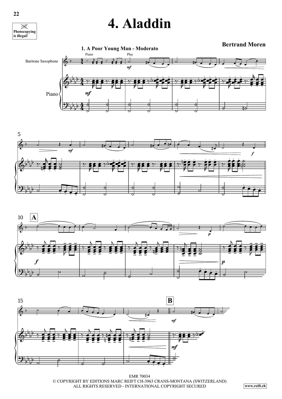 My First Solos Volume 3 My First Solos Volume 3 Baritone Saxophone scores gallery preview page 8