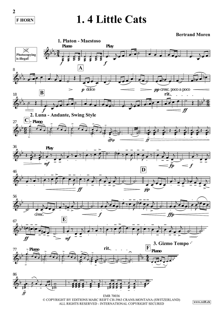 My First Solos Volume 3 My First Solos Volume 3 Horn scores gallery preview page 4