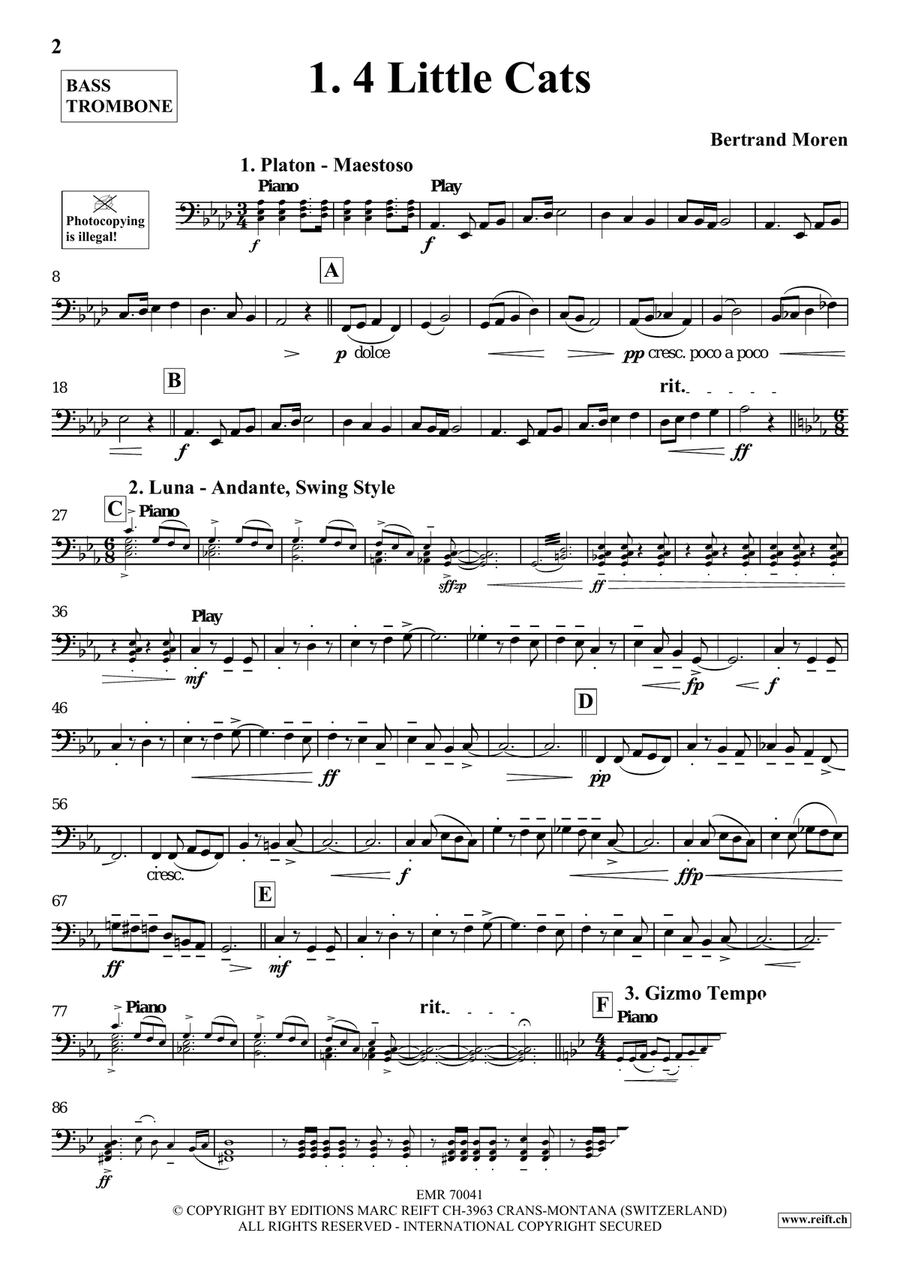 My First Solos Volume 3 My First Solos Volume 3 Trombone scores gallery preview page 4