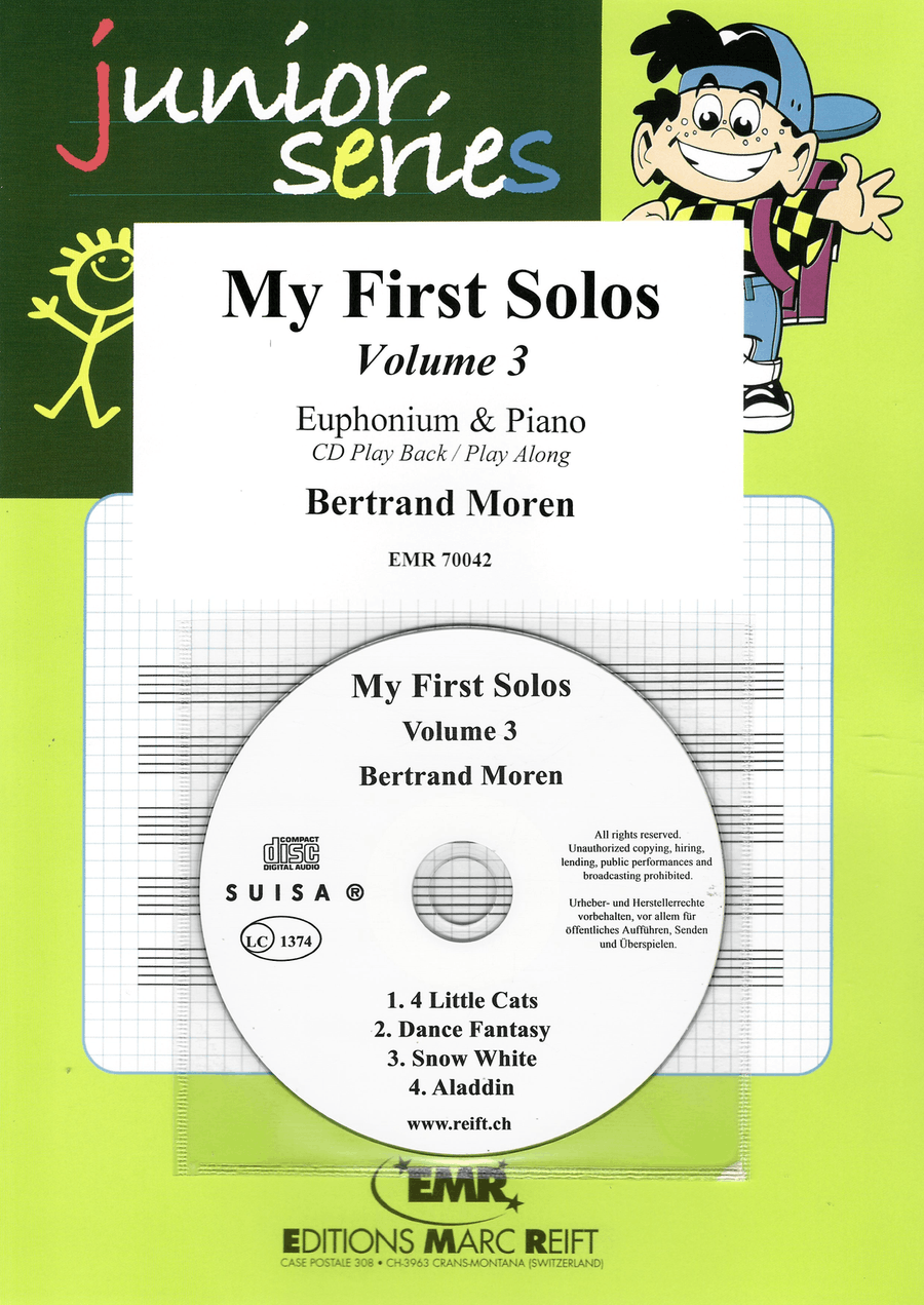 My First Solos Volume 3 My First Solos Volume 3 Euphonium scores gallery preview page 1