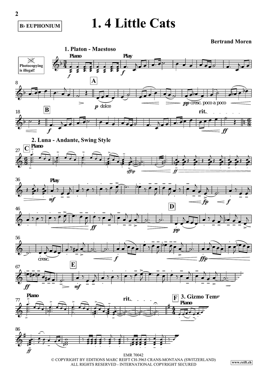 My First Solos Volume 3 My First Solos Volume 3 Euphonium scores gallery preview page 4