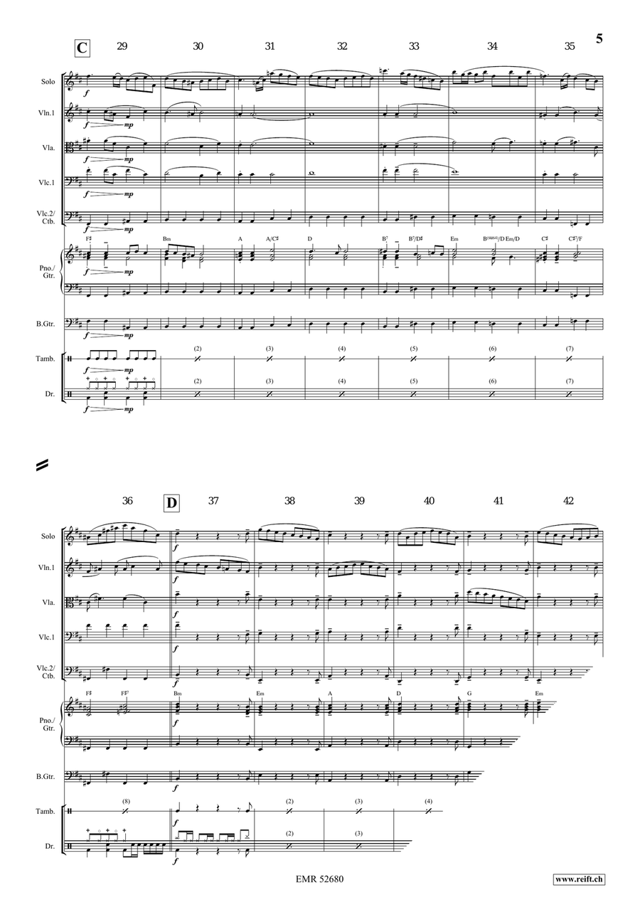 Sonata Patetica Sonata Patetica String Quartet scores gallery preview page 6