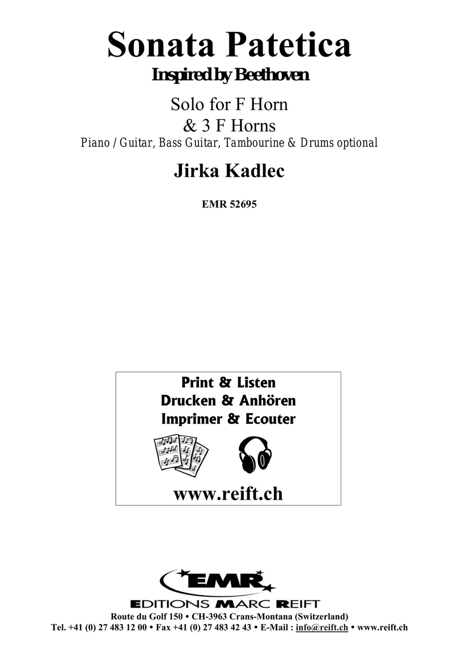Sonata Patetica Sonata Patetica Horn scores gallery preview page 2