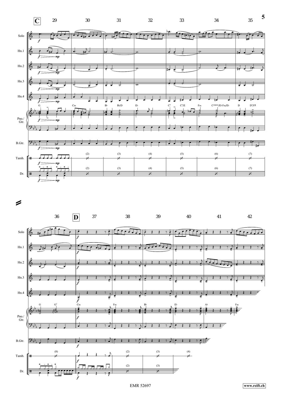 Sonata Patetica Sonata Patetica Horn scores gallery preview page 6