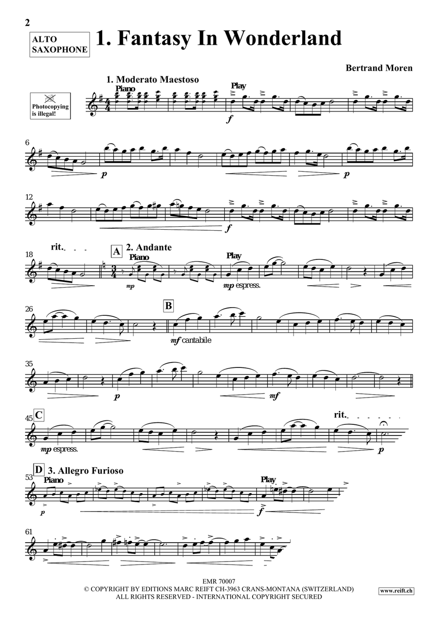 My First Solos Volume 2 My First Solos Volume 2 Alto Saxophone scores gallery preview page 4