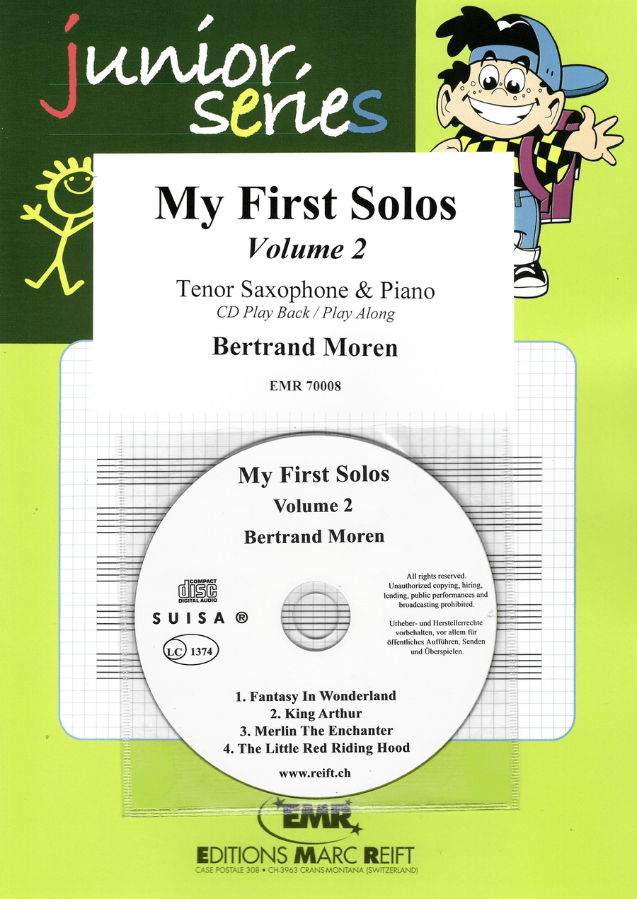 My First Solos Volume 2 My First Solos Volume 2 Tenor Saxophone scores gallery preview page 1