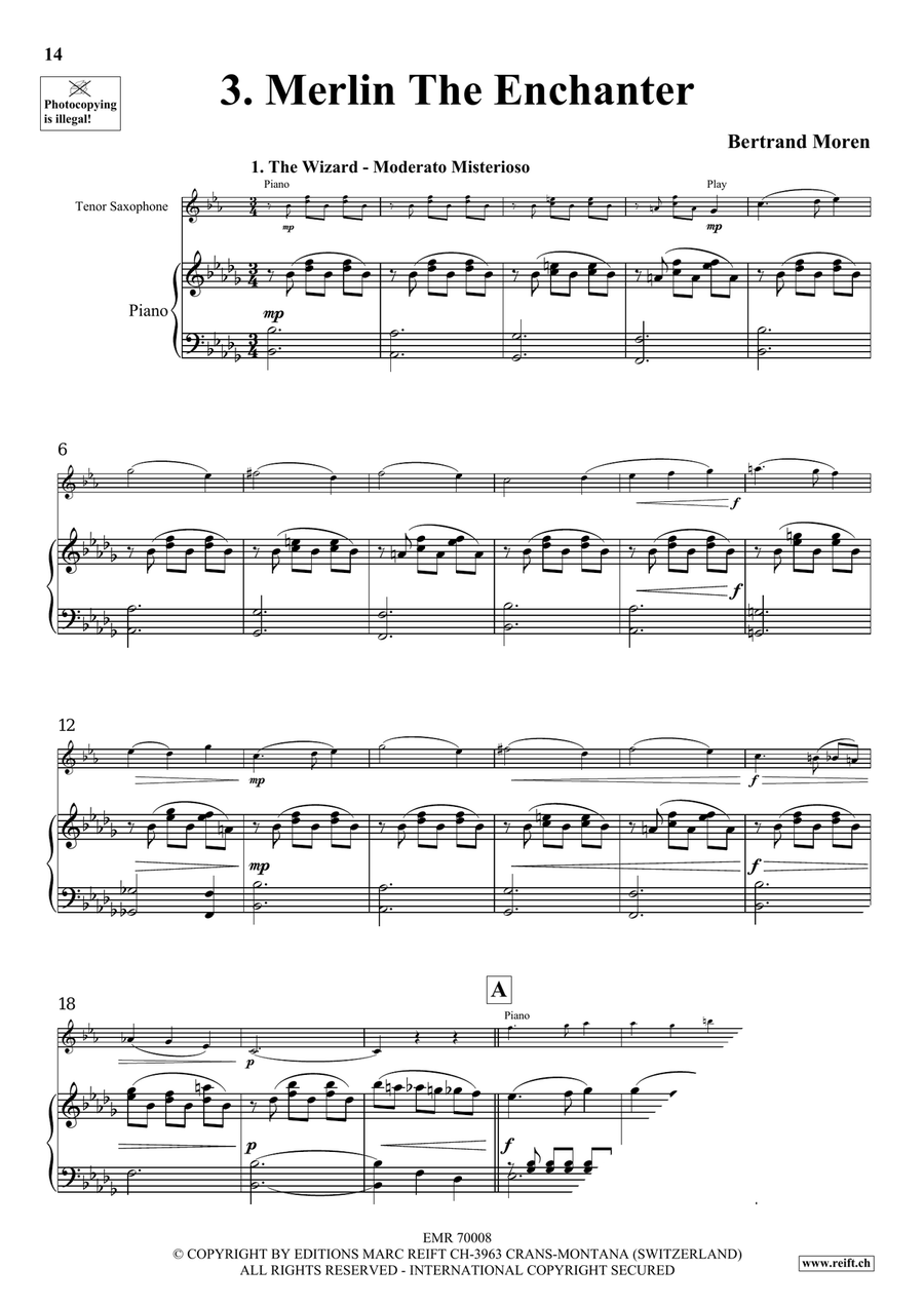 My First Solos Volume 2 My First Solos Volume 2 Tenor Saxophone scores gallery preview page 7
