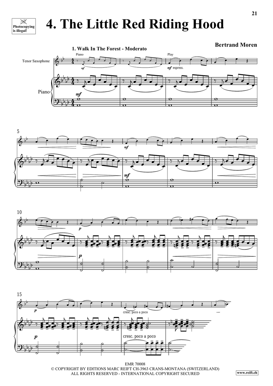 My First Solos Volume 2 My First Solos Volume 2 Tenor Saxophone scores gallery preview page 8