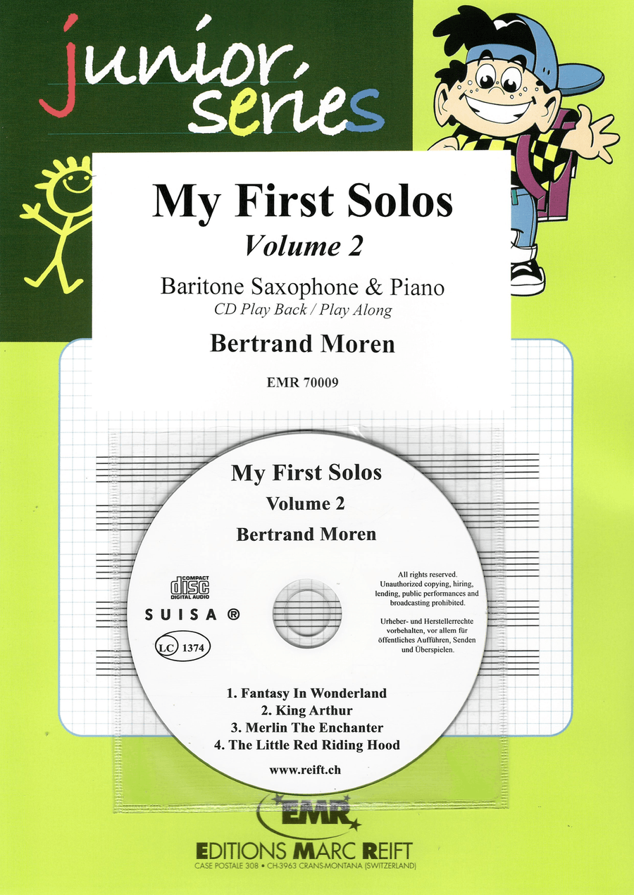 My First Solos Volume 2 My First Solos Volume 2 Baritone Saxophone scores gallery preview page 1