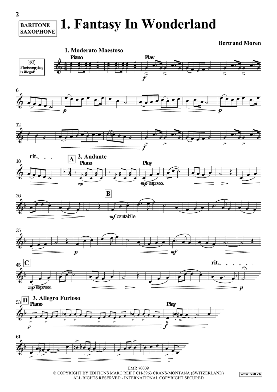 My First Solos Volume 2 My First Solos Volume 2 Baritone Saxophone scores gallery preview page 4