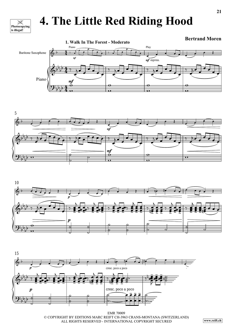 My First Solos Volume 2 My First Solos Volume 2 Baritone Saxophone scores gallery preview page 8