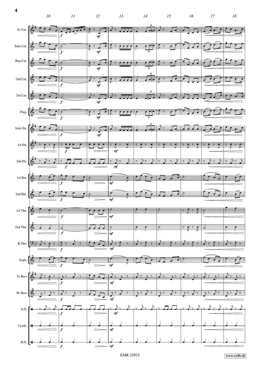 Calypso Calypso Brass Band scores gallery preview page 6