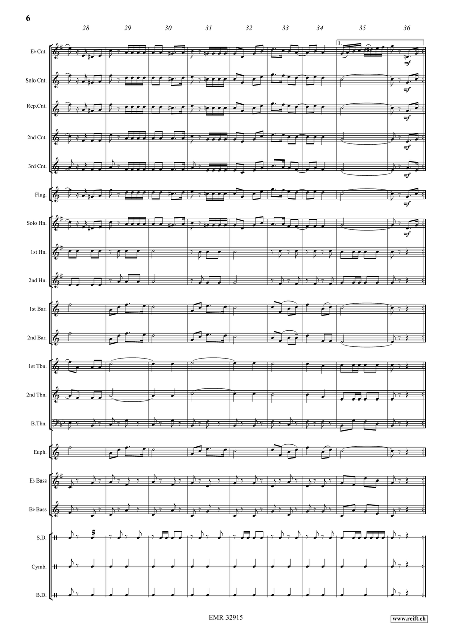 Calypso Calypso Brass Band scores gallery preview page 8