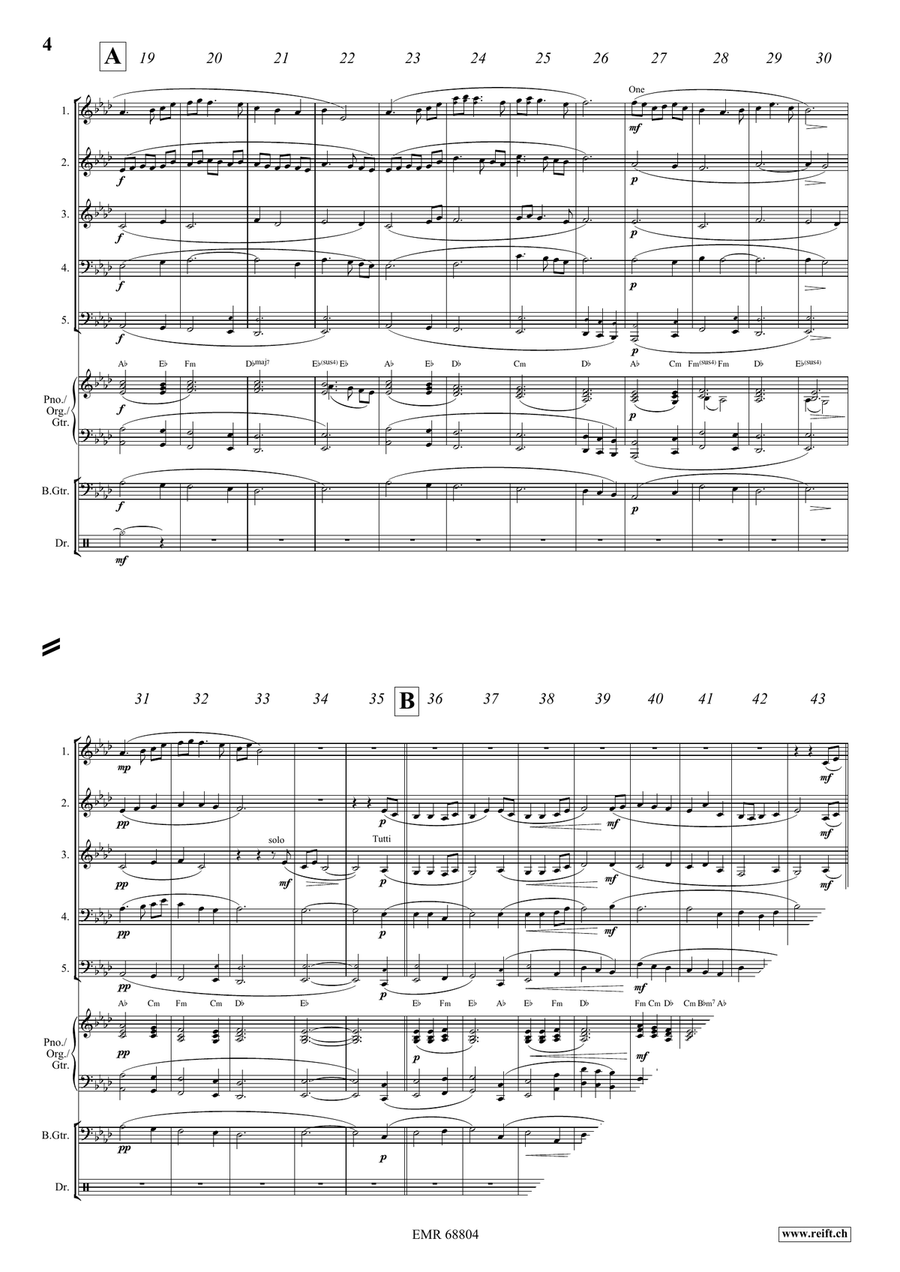 I Vow To Thee, My Country Score scores gallery preview page 4