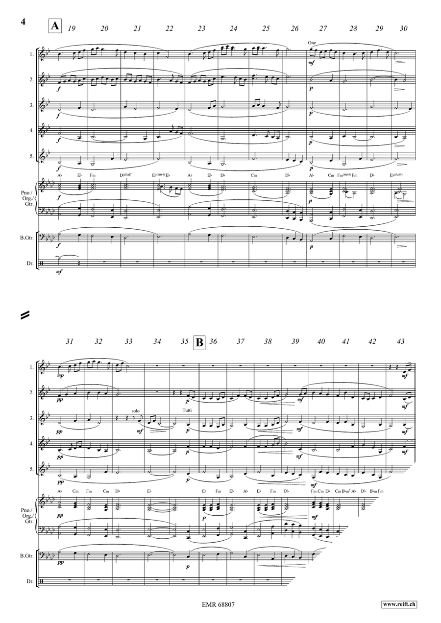 I Vow To Thee, My Country Cornet scores gallery preview page 4