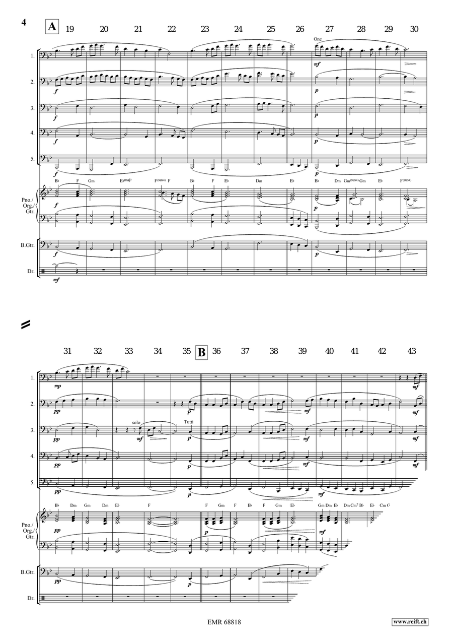 I Vow To Thee, My Country Tuba scores gallery preview page 4