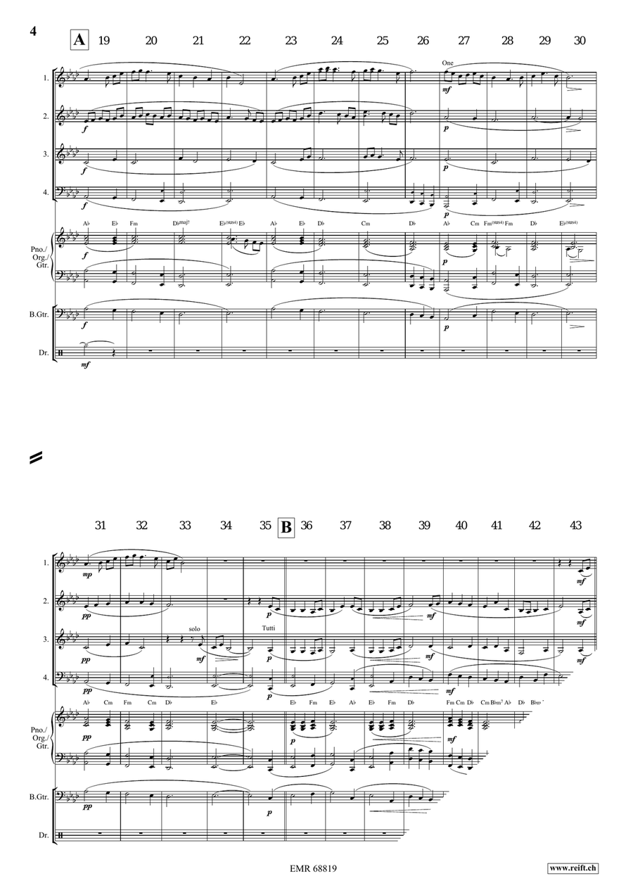 I Vow To Thee, My Country Score scores gallery preview page 4