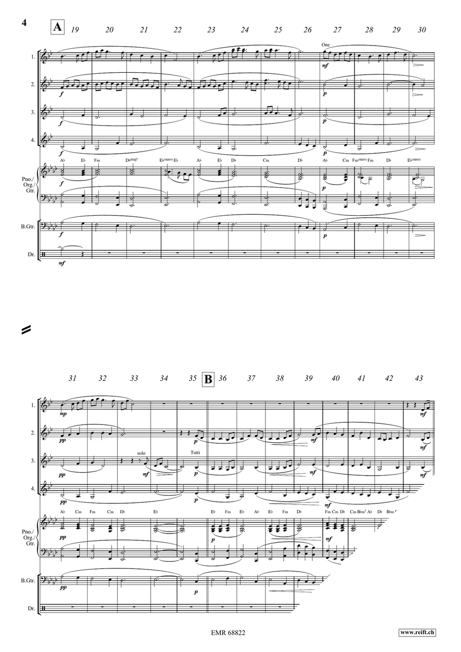 I Vow To Thee, My Country Cornet scores gallery preview page 4