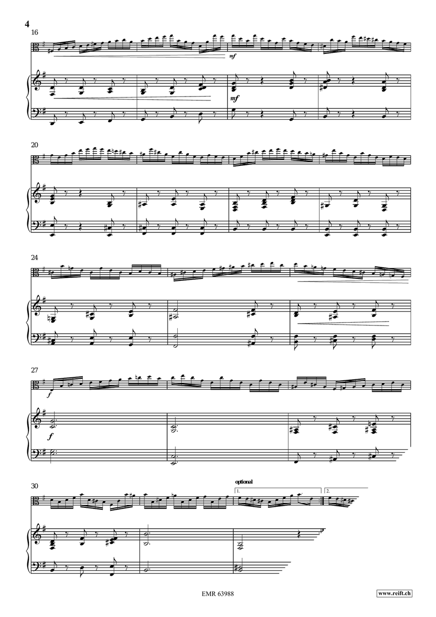Partita 1 Partita 1 Organ Accompaniment scores gallery preview page 5
