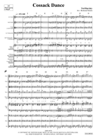 Cossack Dance String Quintet scores gallery preview page 4