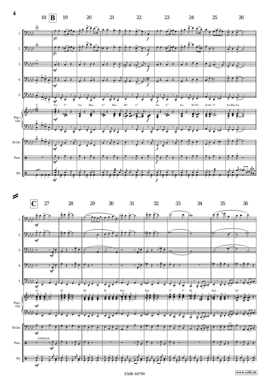 Cossack Dance by Ted Barclay Tuba - Sheet Music page 5