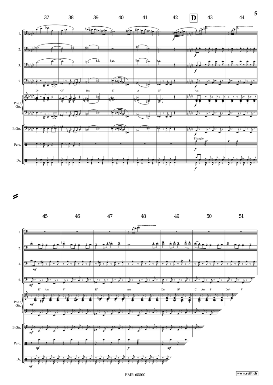 Cossack Dance by Ted Barclay Bassoon Quartet - Sheet Music page 6