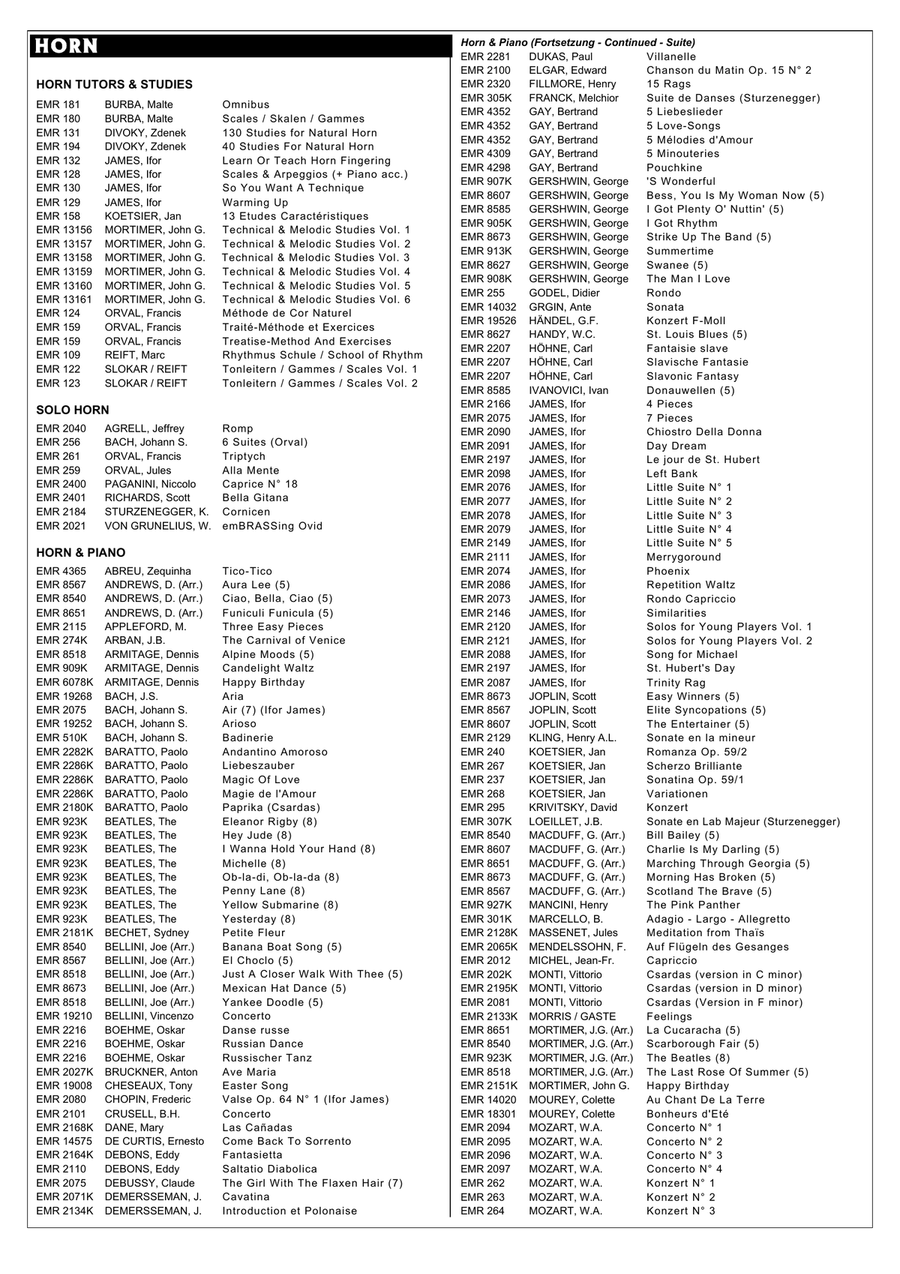 Rock On The Rocks Rock On The Rocks Horn scores gallery preview page 4