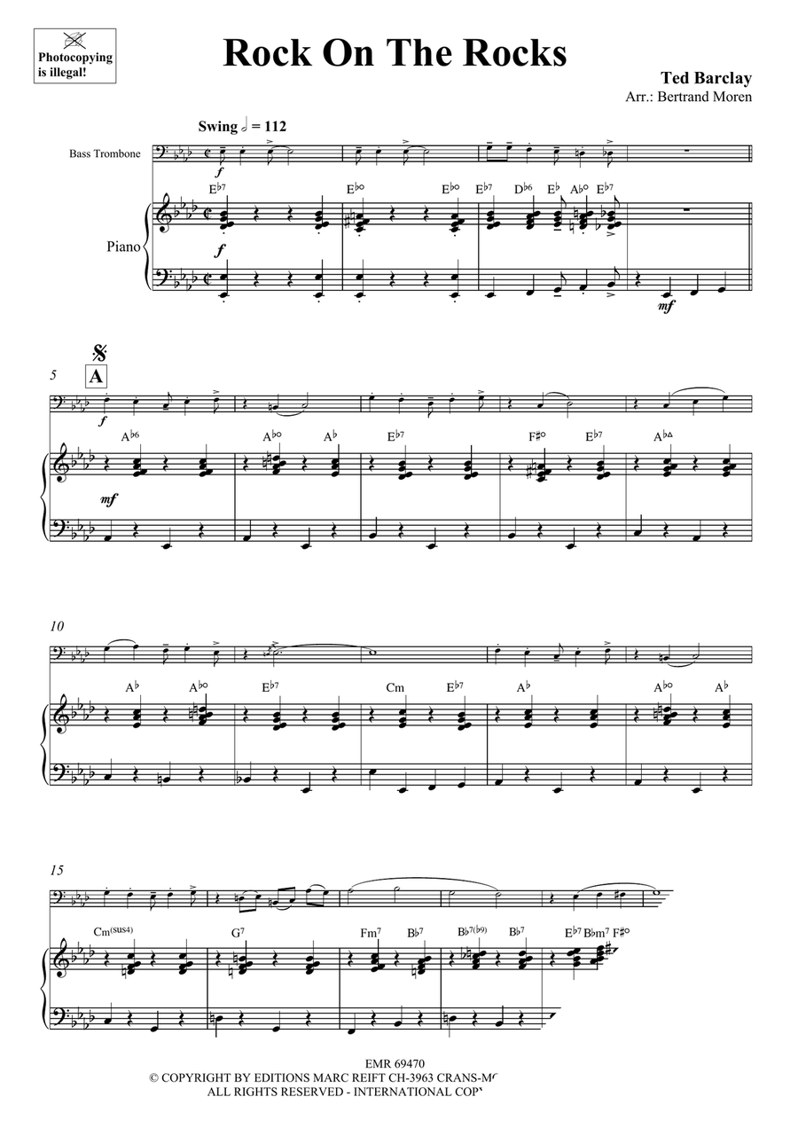 Rock On The Rocks Rock On The Rocks Bass Trombone scores gallery preview page 3