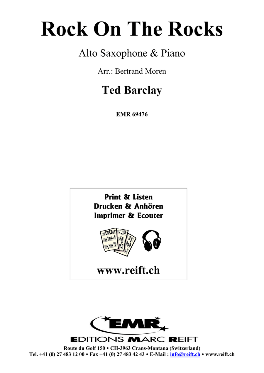 Rock On The Rocks Rock On The Rocks Alto Saxophone scores gallery preview page 2