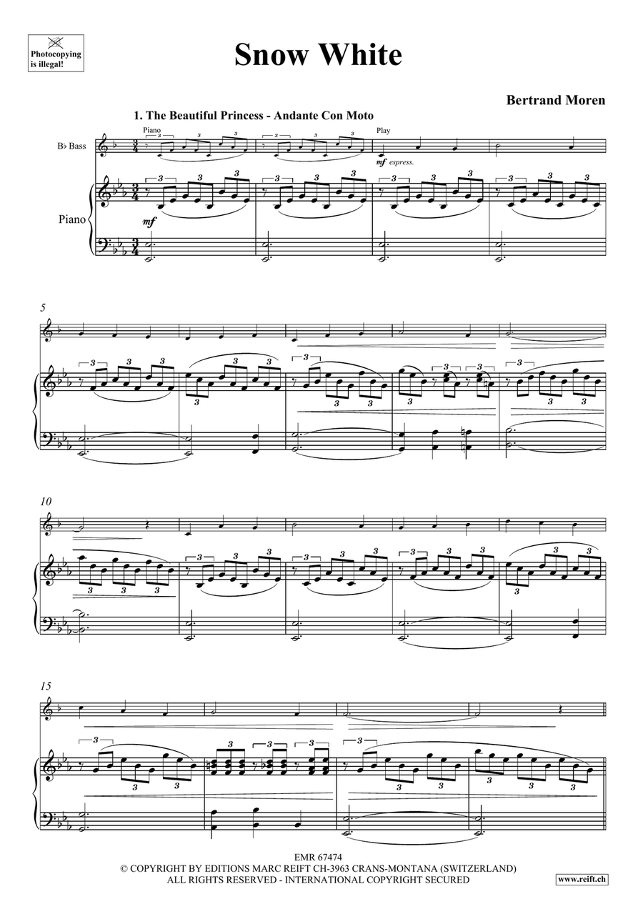 Snow White Snow White Voice Solo scores gallery preview page 5