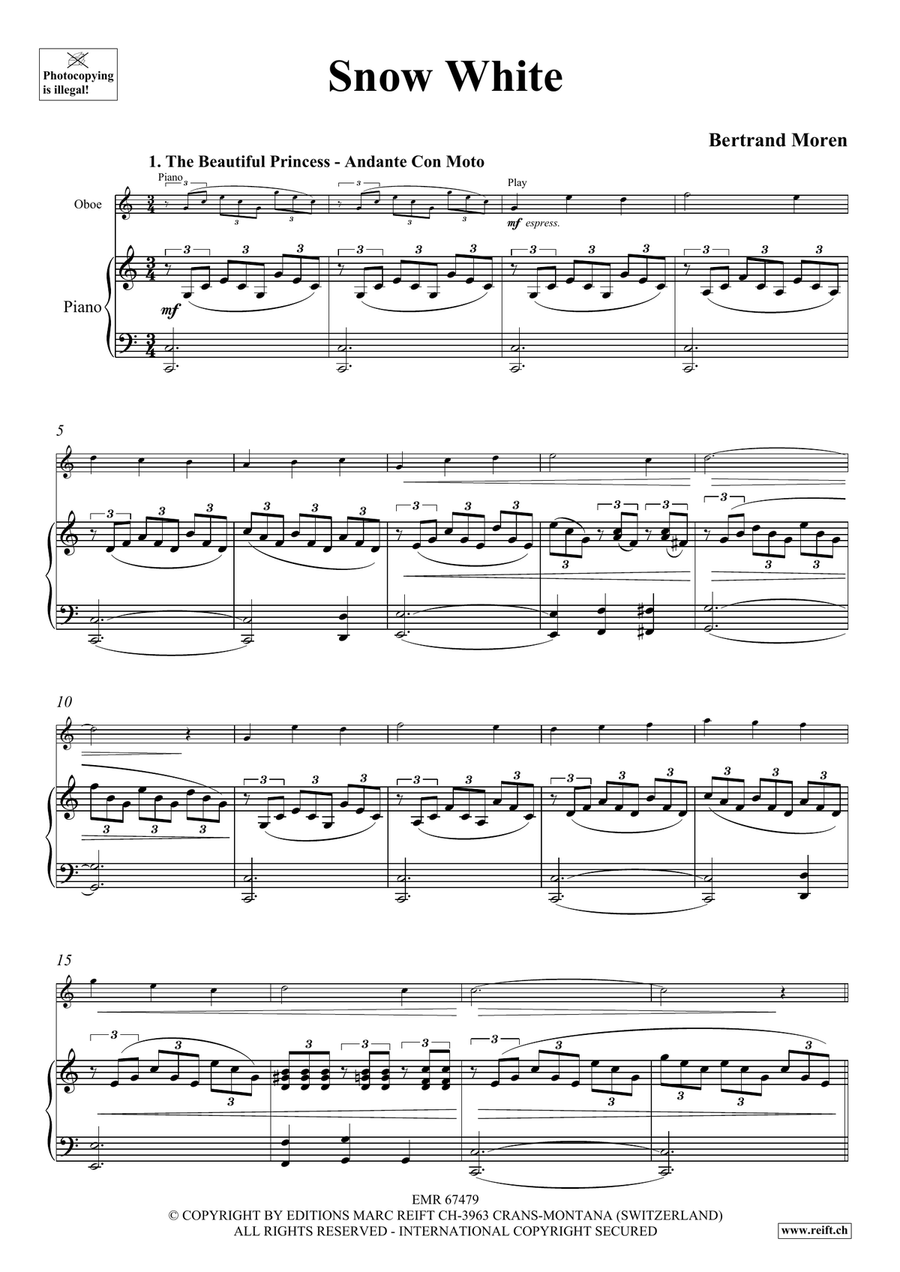 Snow White Snow White Piano Accompaniment scores gallery preview page 5