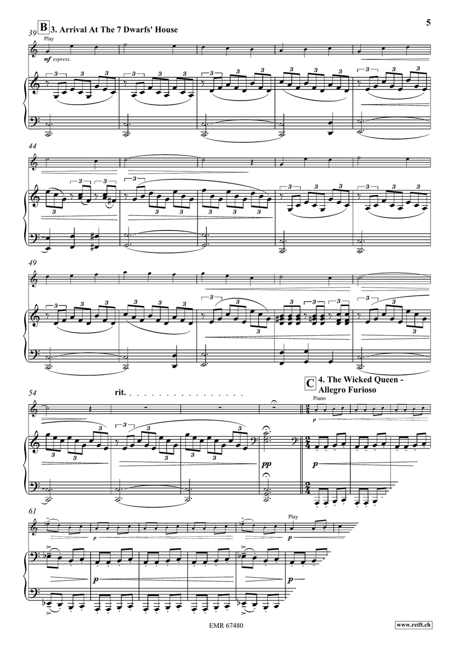 Snow White Snow White Violin Solo scores gallery preview page 7