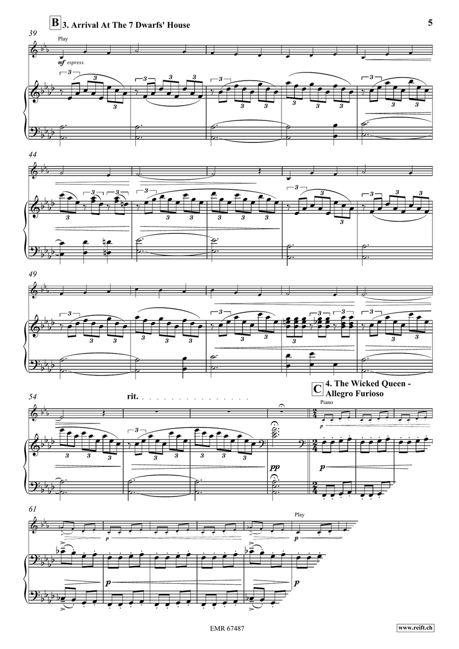 Snow White Snow White Horn scores gallery preview page 7
