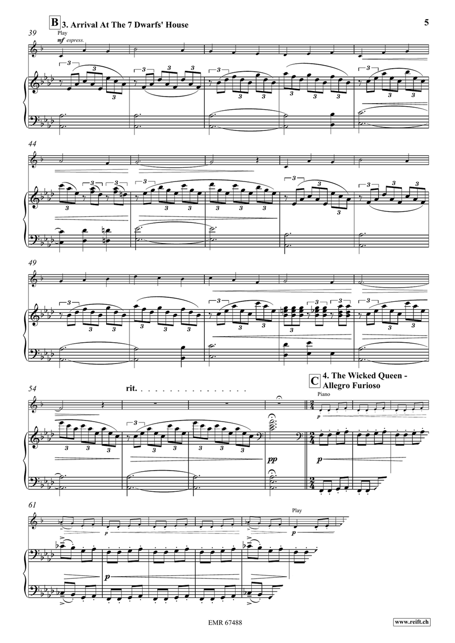 Snow White Snow White Horn scores gallery preview page 7