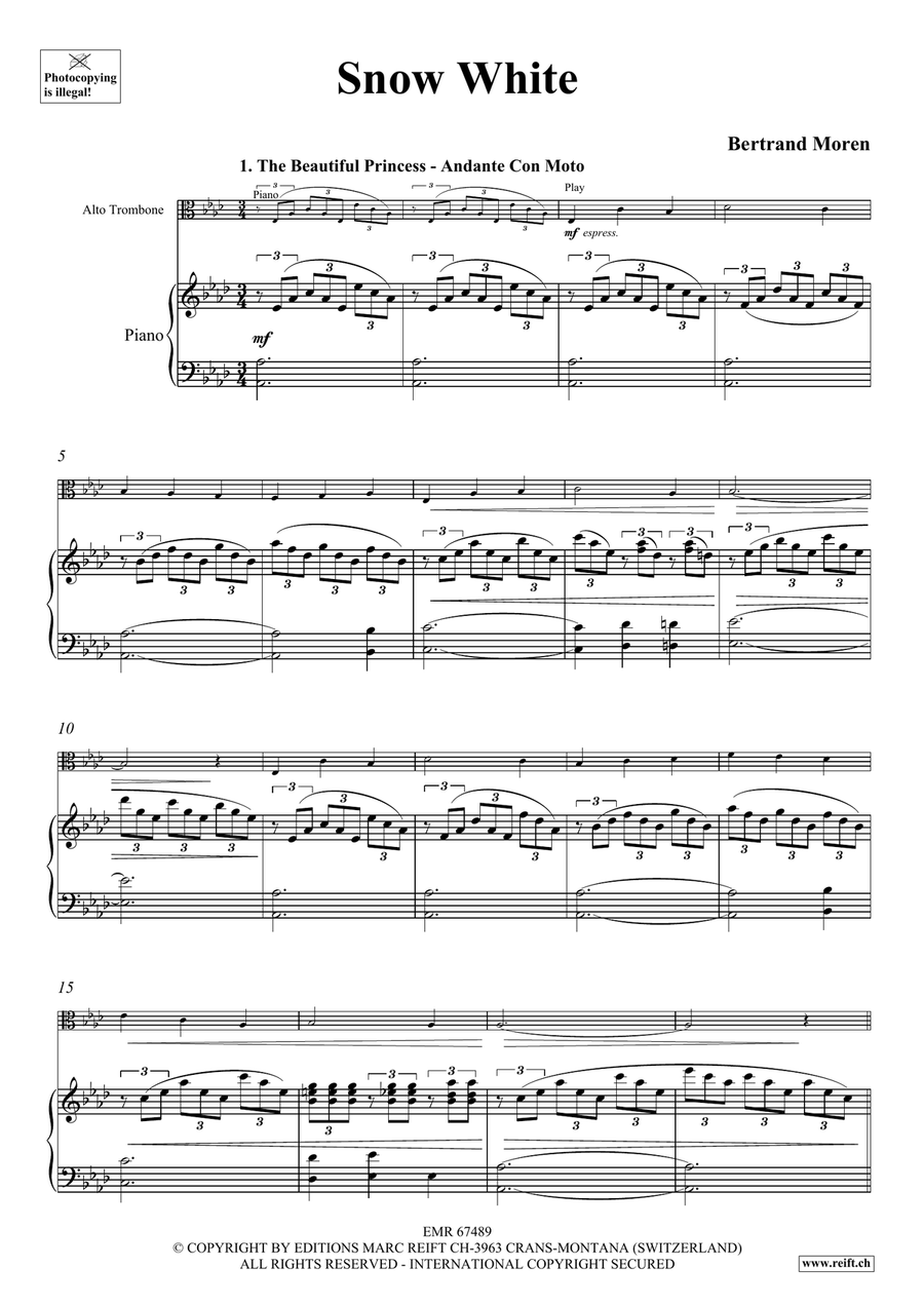 Snow White Snow White Piano Accompaniment scores gallery preview page 5