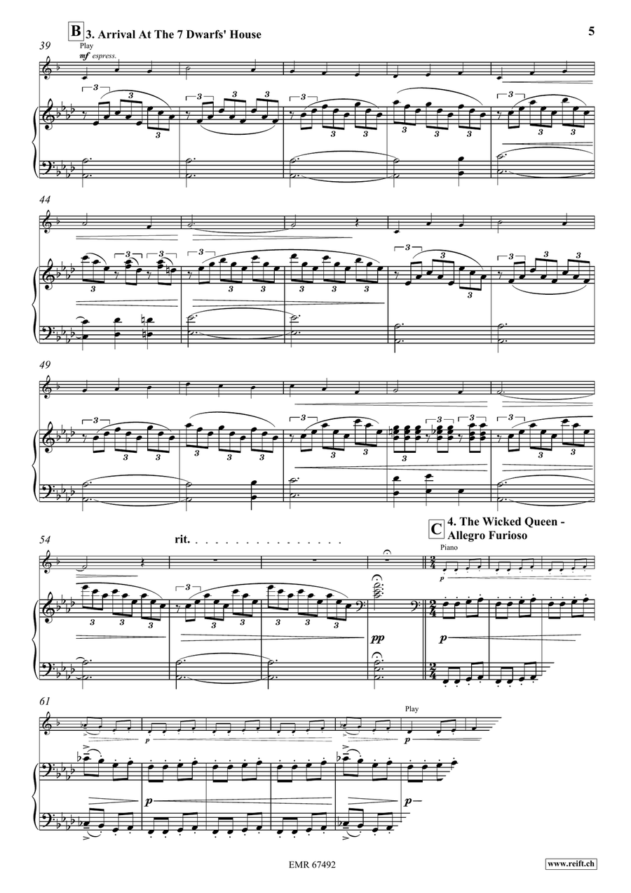 Snow White Snow White Voice Solo scores gallery preview page 7