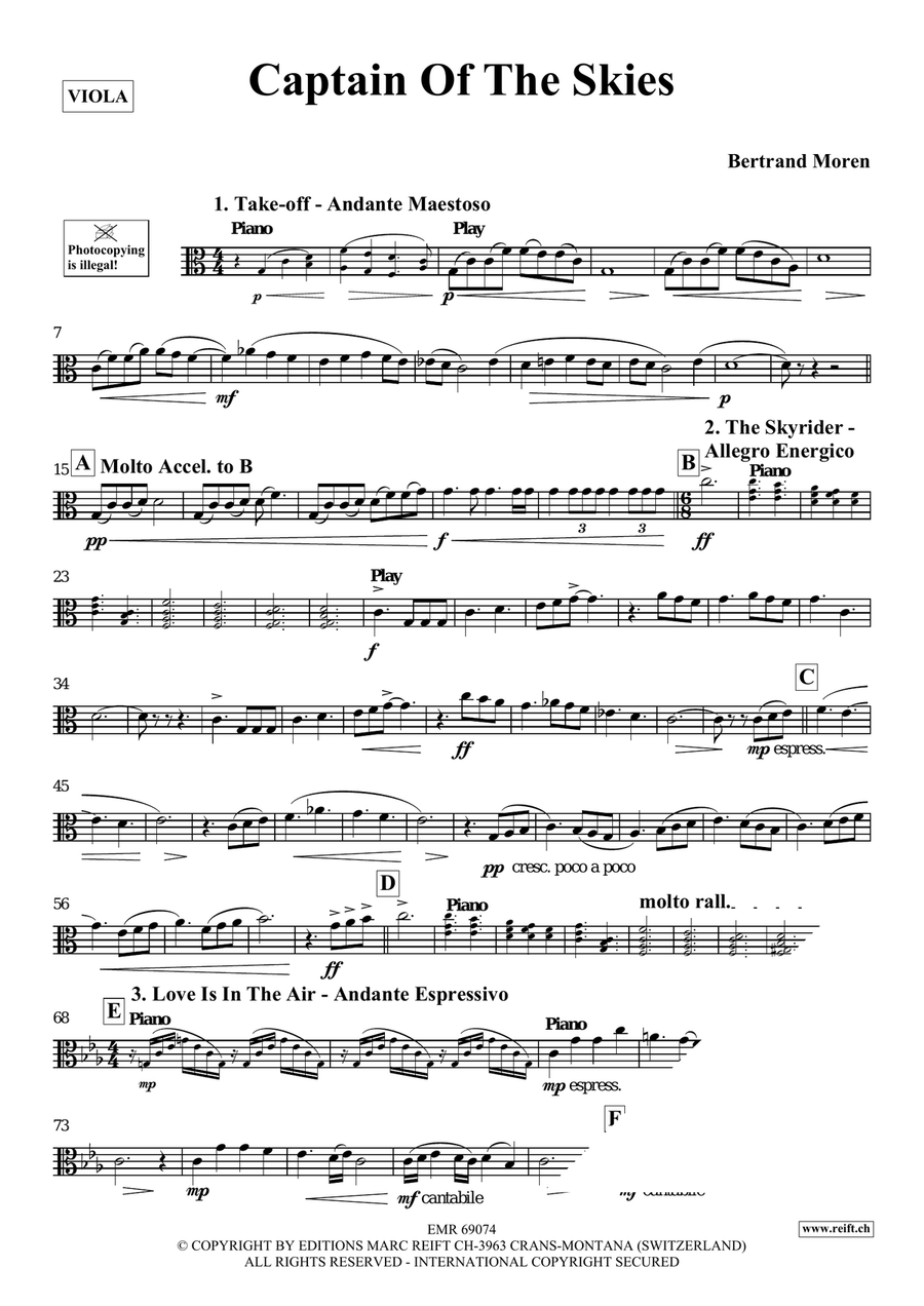 Captain Of The Skies Captain Of The Skies Piano Accompaniment scores gallery preview page 4
