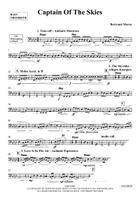 Captain Of The Skies Bass Trombone scores gallery preview page 4