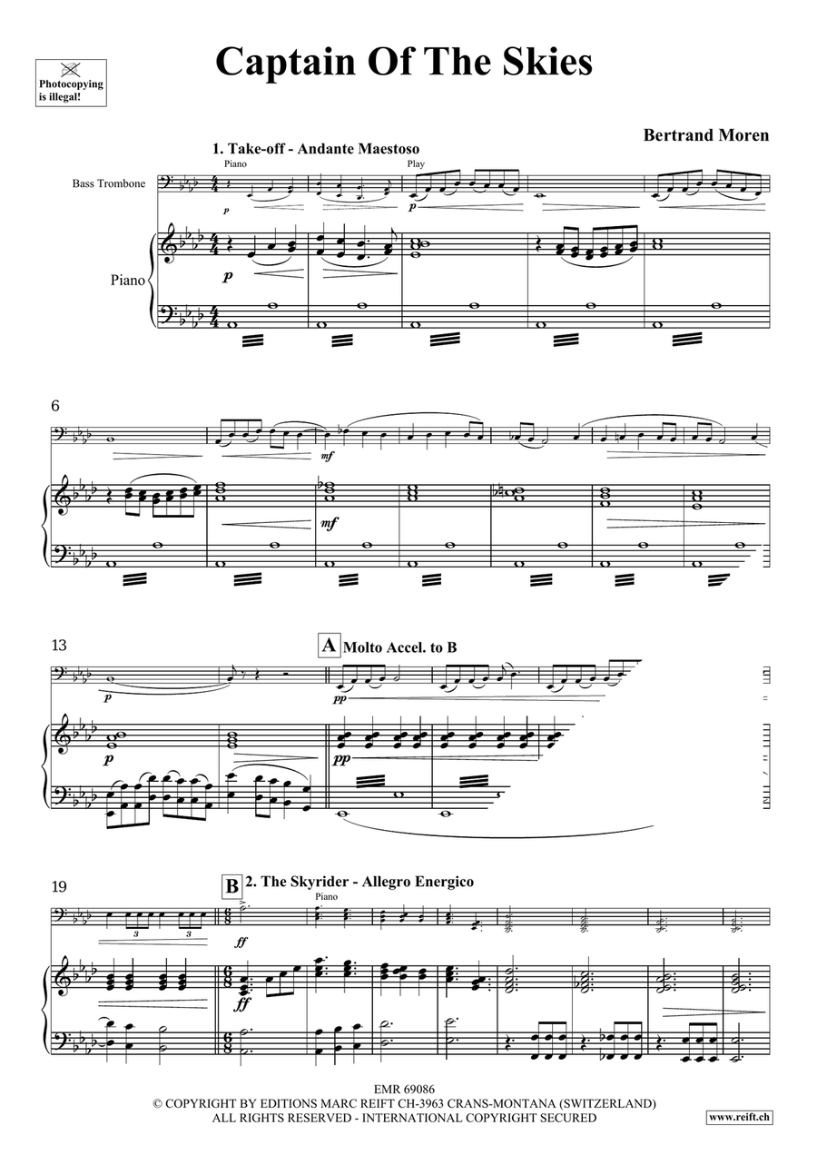 Captain Of The Skies Captain Of The Skies Bass Trombone scores gallery preview page 5
