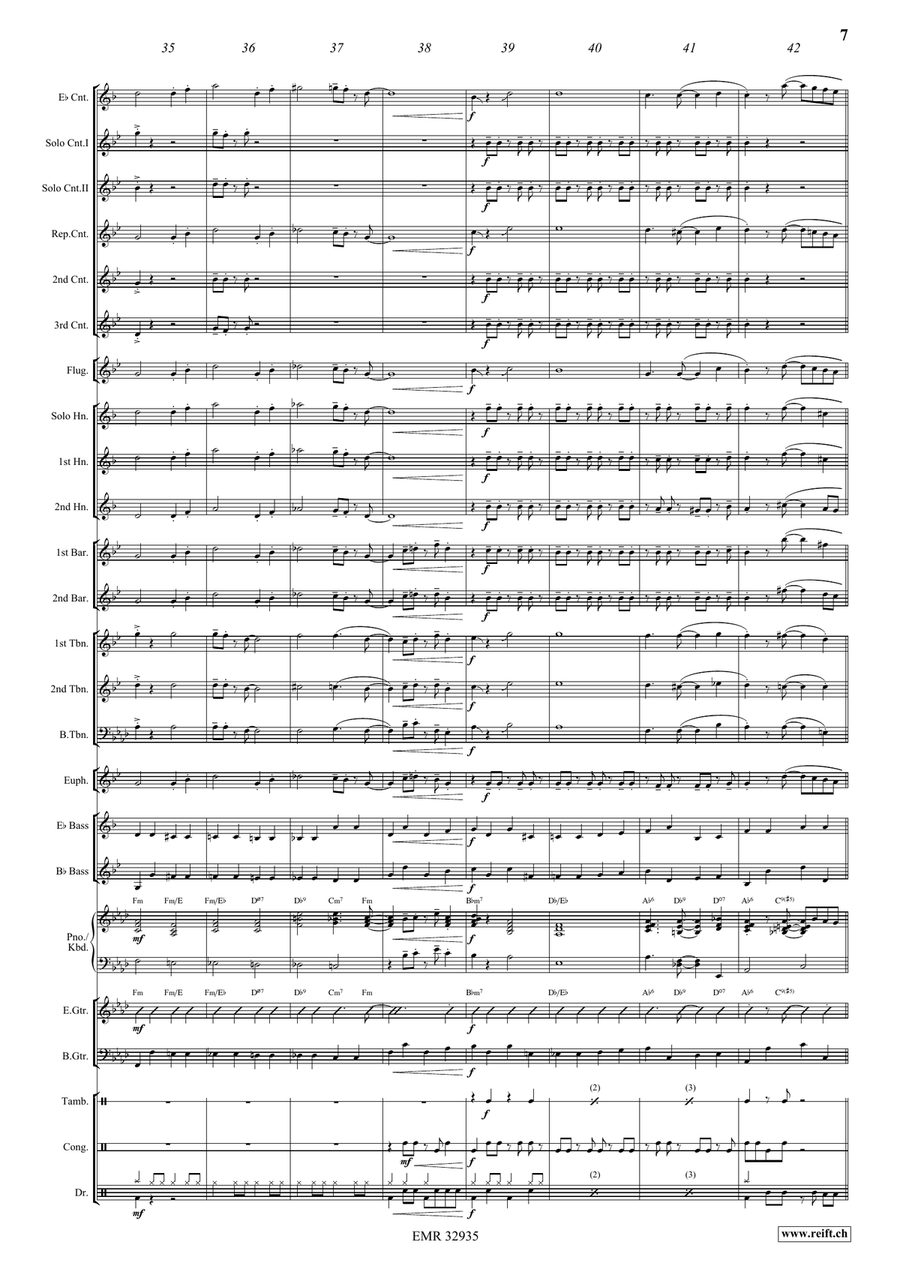 It Don't Mean A Thing It Don't Mean A Thing Brass Band scores gallery preview page 8