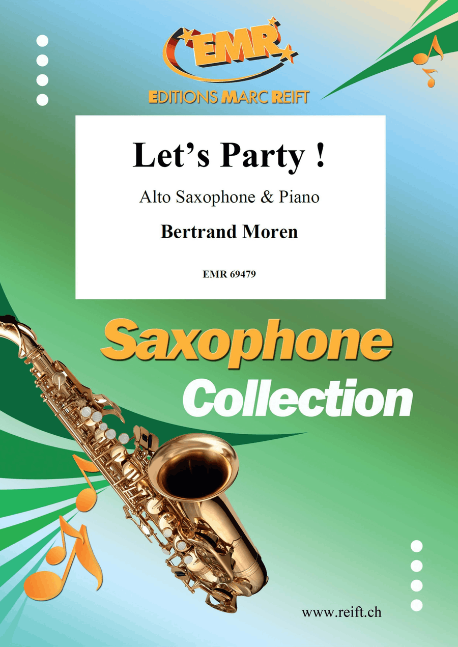 Let's Party ! Let's Party ! Alto Saxophone scores gallery preview page 1
