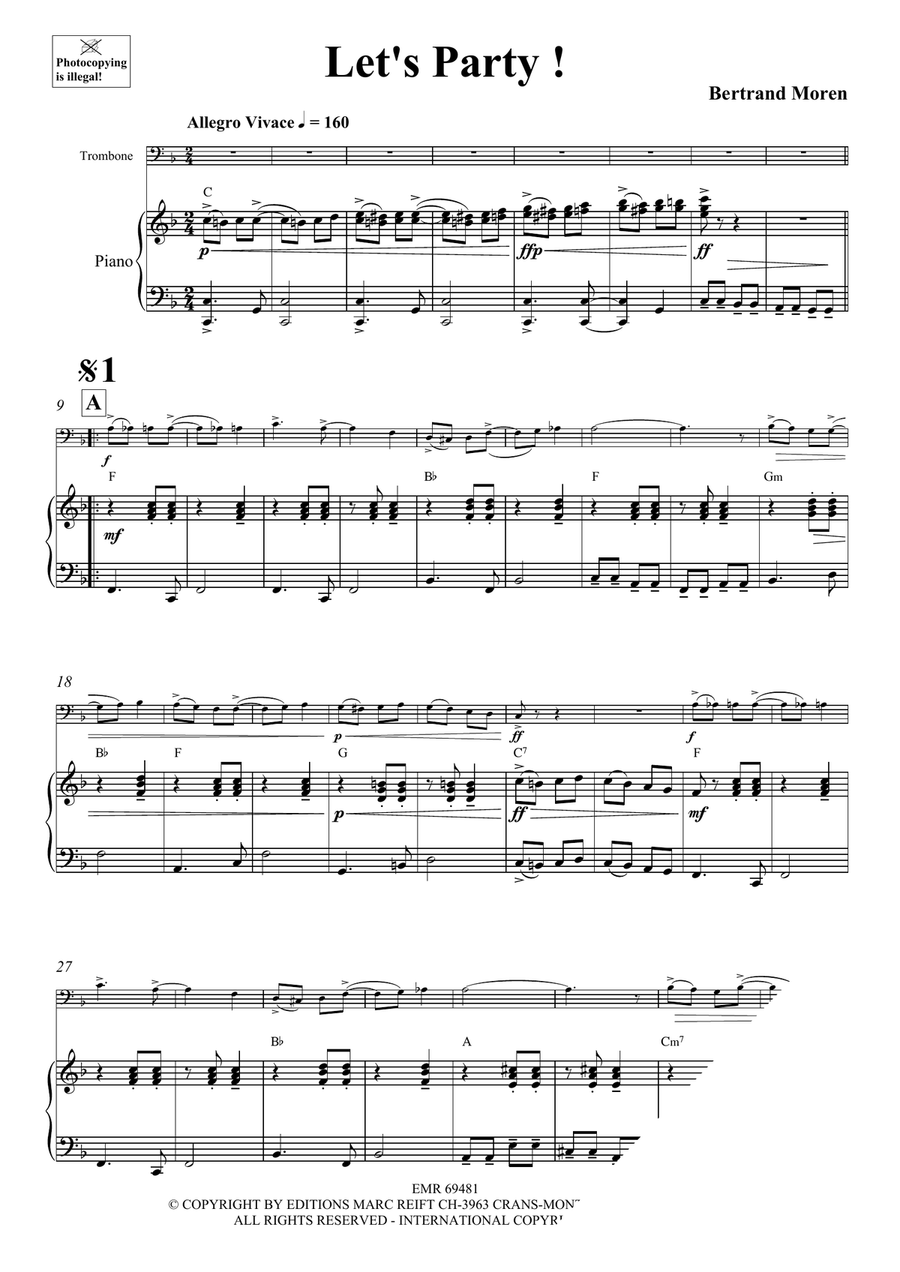 Let's Party ! Let's Party ! Piano Accompaniment scores gallery preview page 4