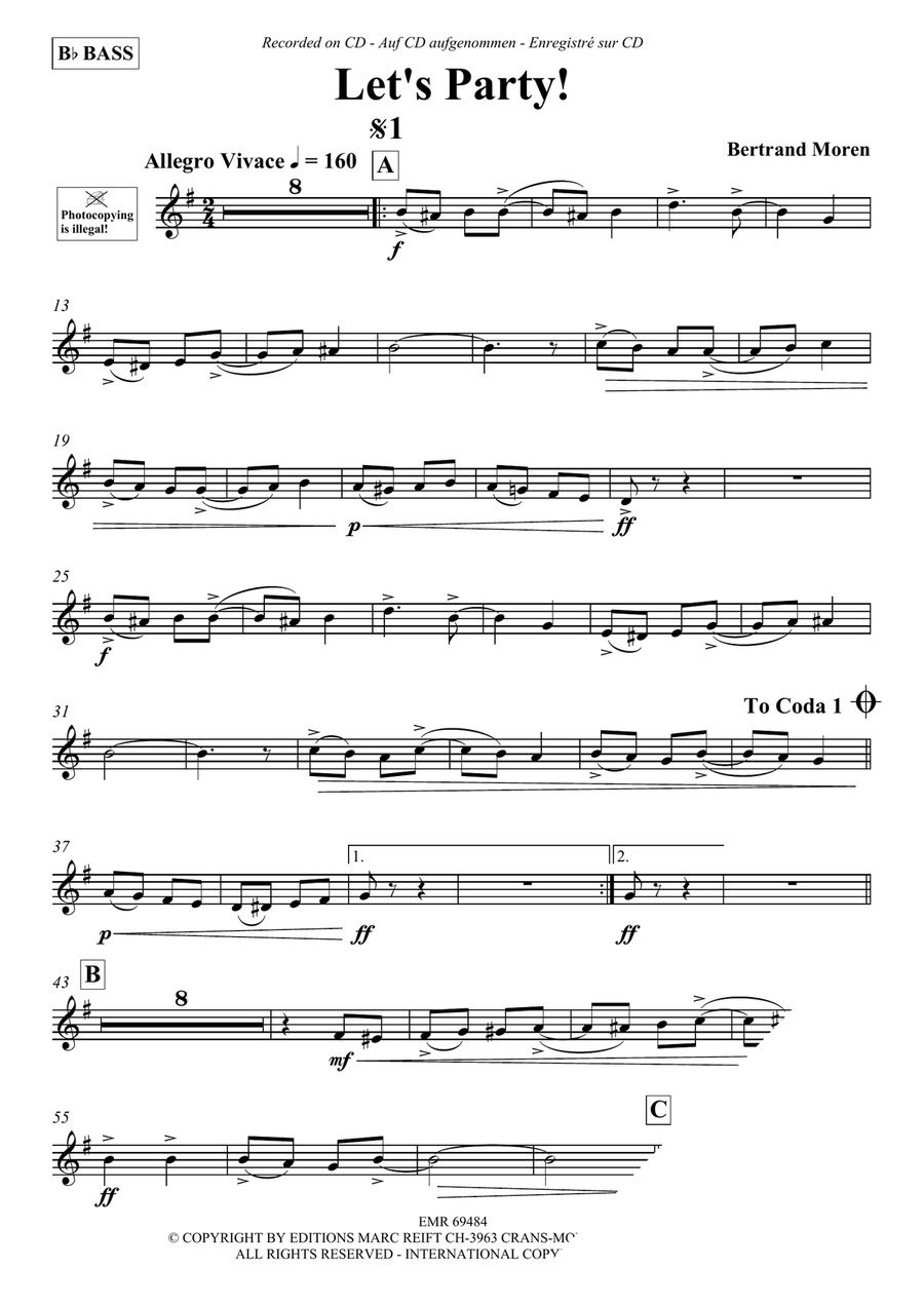 Let's Party ! Let's Party ! Voice Solo scores gallery preview page 3