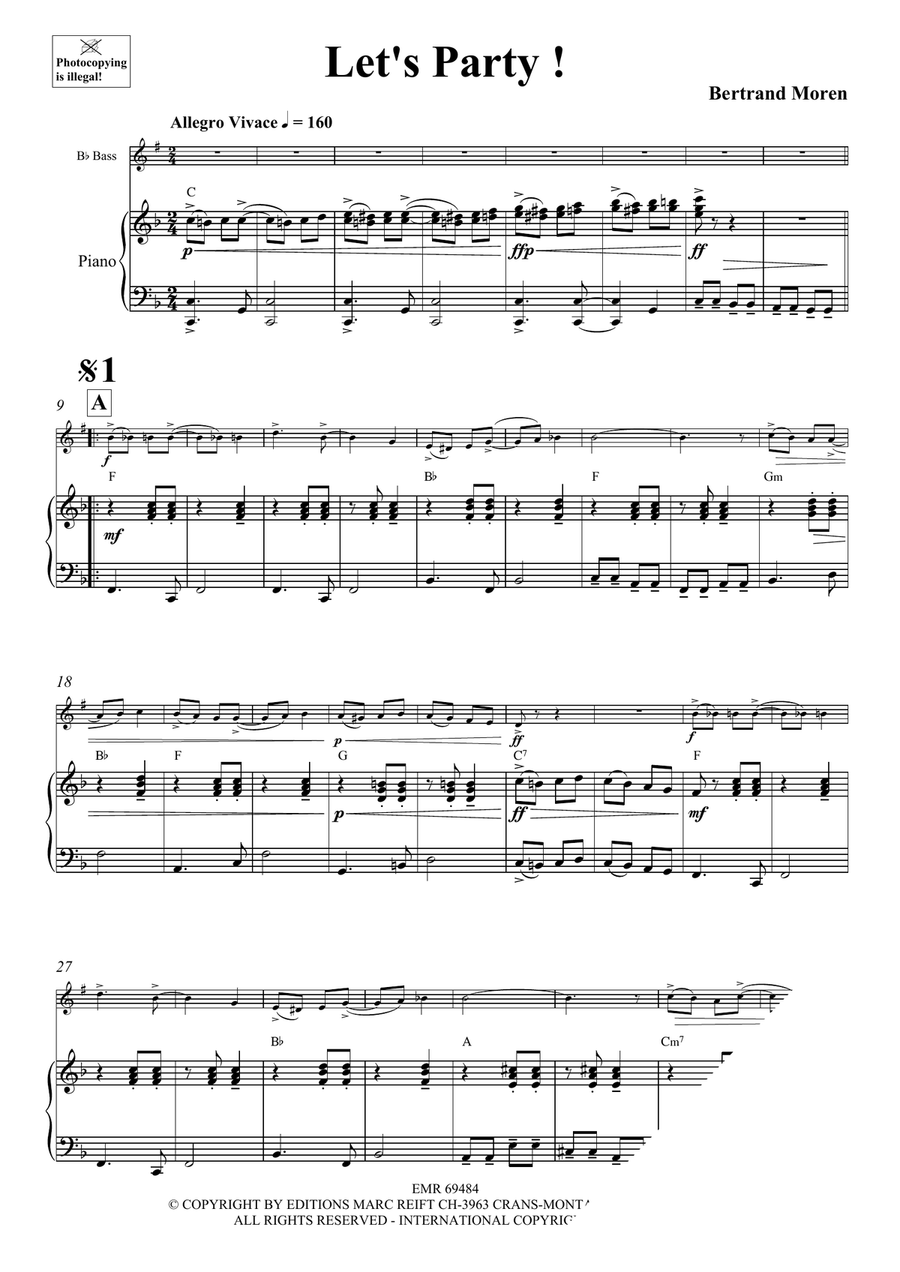 Let's Party ! Let's Party ! Voice Solo scores gallery preview page 4