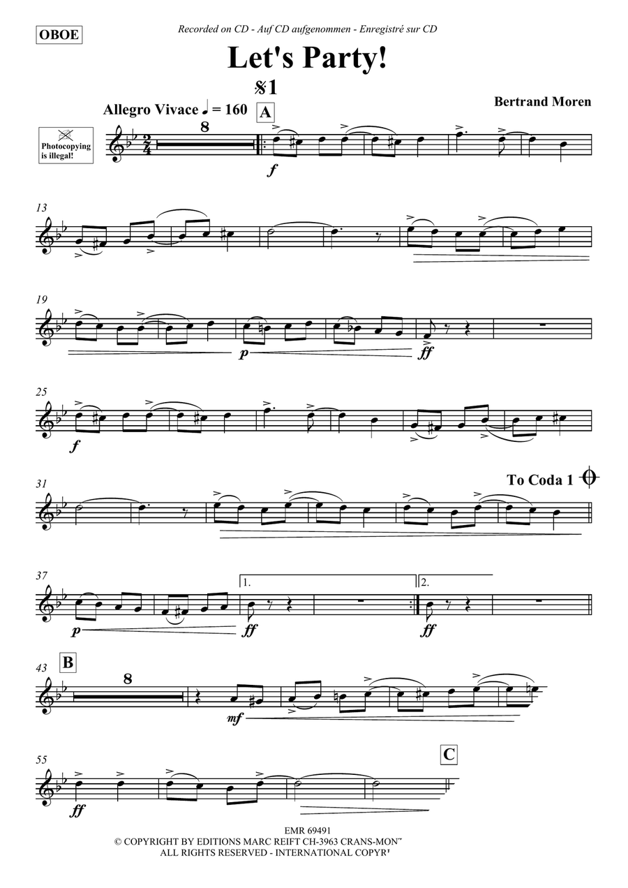 Let's Party ! Let's Party ! Piano Accompaniment scores gallery preview page 3